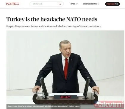 ABD’li dergi Türkiye’nin üstün başarısını sindiremedi: NATO Türkiye’ye muhtaç!