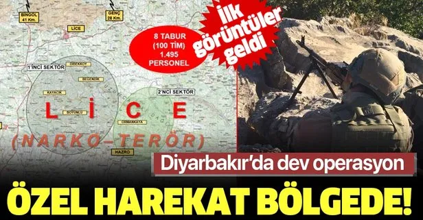 Son dakika: İçişleri Bakanlığınca, Diyarbakır‘da Yıldırım-7 Lice Narko-Terör operasyonu başlatıldı! 1.495 personel görev alıyor