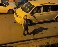 Ümraniye’de sokağın ortasında öfke saçtı! Eşinin otomobilinin camlarını kırdı