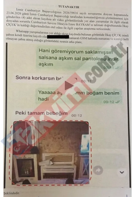 İlkay Çiçek’ten WhatsApp çelişkisi: Özel sohbetten yapay zekaya! İlkay Çiçek dosyasında yeni tespit: Otel, HTS ve WhatsApp eşleşti-5