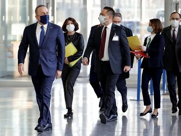 NATO Karargahı’nda Rusya-Ukrayna zirvesi! Dışişleri Bakanı Mevlüt Çavuşoğlu'ndan önemli açıklamalar-2