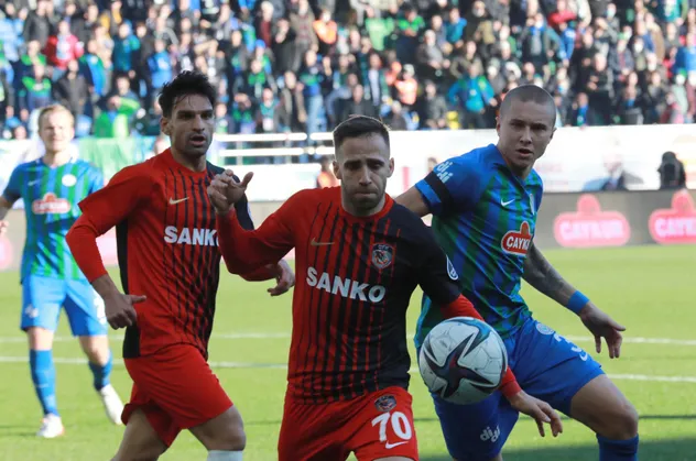 Çaykur Rizespor evinde Gaziantep'i 1-0 yendi