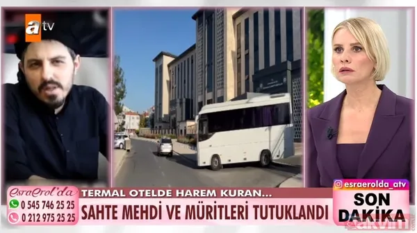 İşte Esra Erol'un tehdit edildiği o görüntüler: "Canını alacağım!" | Sahte mehdinin müridi hakkında suç duyurusunda bulundu - 12