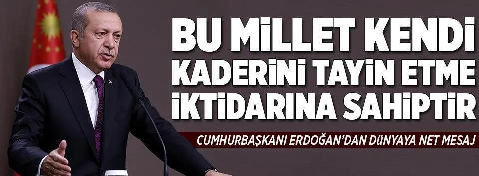 Erdoğan: Siz bu milletin gönlünü kazandınız-2