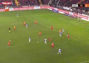 Felipe Augusto Galatasaray ağlarını salladı | GS 2-1 TS