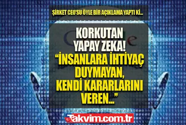 Gelecekten geliyor, 2050’leri yaşatacak! Tıpkı bir insan gibi! Korktuğunu itiraf eden Ceo ’’İnsanlara ihtiyaç duymayan, kendi kararlarını veren...’’