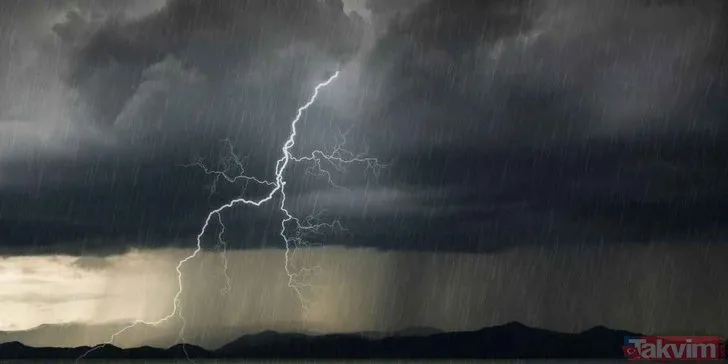 Meteoroloji tek tek saydı: 4 bölge 4 şehir