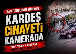 Kayseri’de kardeş cinayeti kamerada