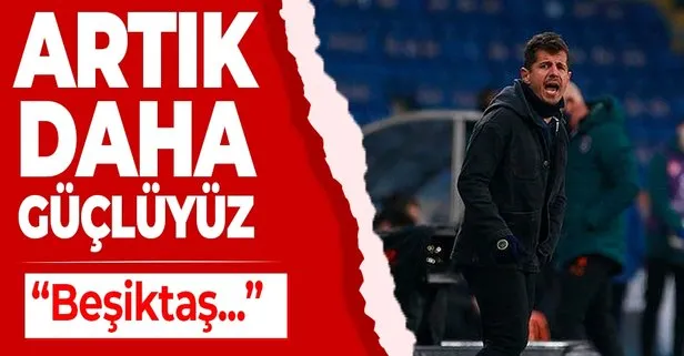 Fenerbahçe Teknik Direktörü Emre Belözoğlu: Artık daha güçlüyüz