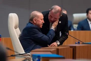 Erdoğan ve Bayramov arasında samimi kare!