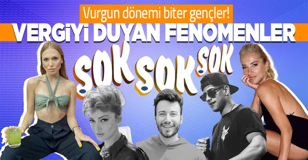 Sosyal medya fenomenleri üzgün! Vergi paketinde fenomenlere 640 bin lira sınırı...