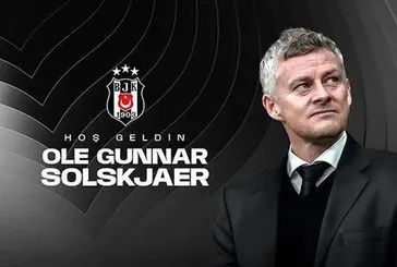 Beşiktaş Solskjaer’i açıkladı!