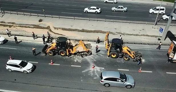 Valilikten "E-5'te göçük" iddiasına açıklama