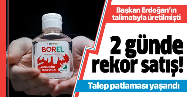 BOREL'de satış patlaması! 2 günde 28 bin adet!
