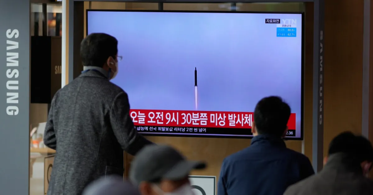 Kim Jong Un liderliğindeki Kuzey Kore’den 2022’nin 10. füze denemesi
