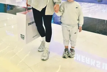 Hande Soral oğlu ile birlikte eksik giderdi