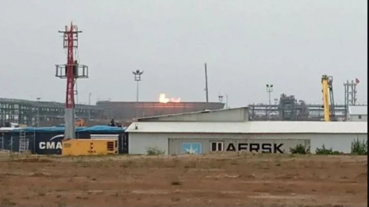 Karadeniz Gazı karada yanmaya başladı! İşte o görüntüler