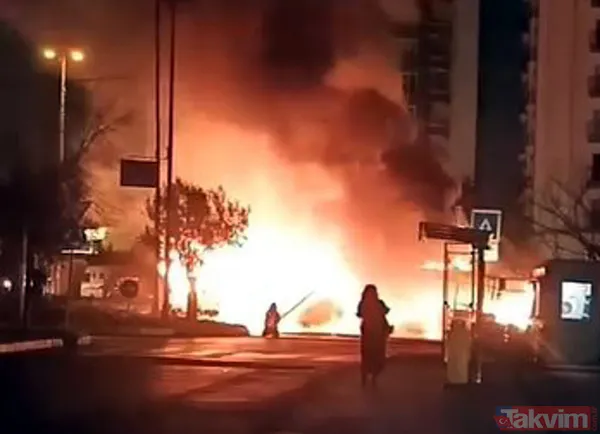 Avcılar'da İETT otobüsü alev topuna döndü - 5