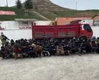 2 araçta 110 kaçak göçmen yakalandı
