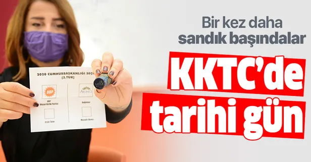 KKTC'de tarihi gün! Bir kez daha sandık başındalar