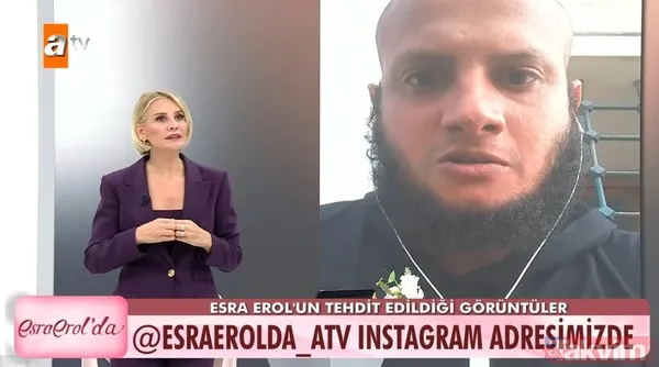 İşte Esra Erol'un tehdit edildiği o görüntüler: "Canını alacağım!" | Sahte mehdinin müridi hakkında suç duyurusunda bulundu - 8