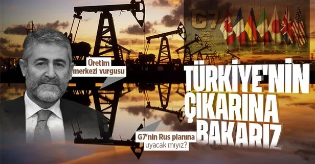 Hazine ve Maliye Bakanı Nureddin Nebati, The Wall Street Journal’a konuştu! G7’nin Rus petrolü planı Türkiye’yi etkiler mi?