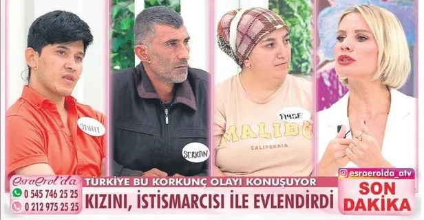 Esra Erol’da flaş gelişme! 15 yaşındaki kızı istismar etmişti: Canlı yayında gözaltına alındı.