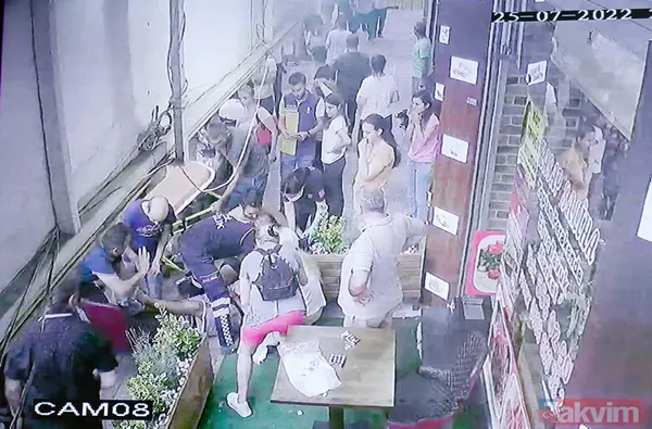 İstanbul'da dehşet anları! Arkadaşının boğazından bıçakladığı gence ilk yardımı kadın kasap yaptı - 2