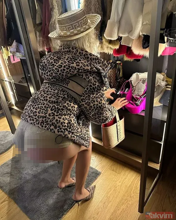 Bahar Candan üstsüz paylaştı altına iç çamaşırı giymeyip eğilince... "Allah seni ıslah etsin ıslah" Ablası Nihal küplere bindi - 15