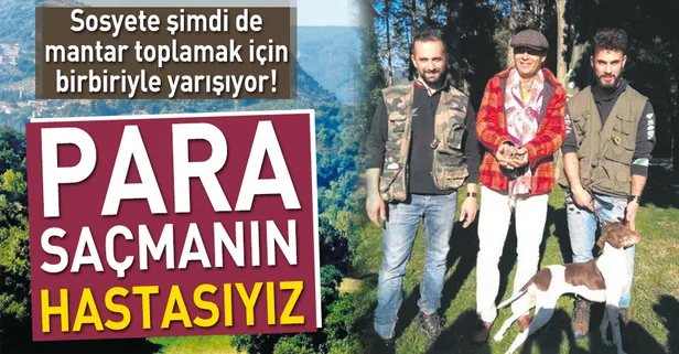 Para saçmanın hastasıyız