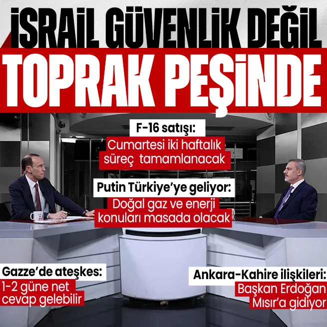 Dışişleri Bakanı Hakan Fidan, A Haber ekranlarında merak edilen soruları cevapladı