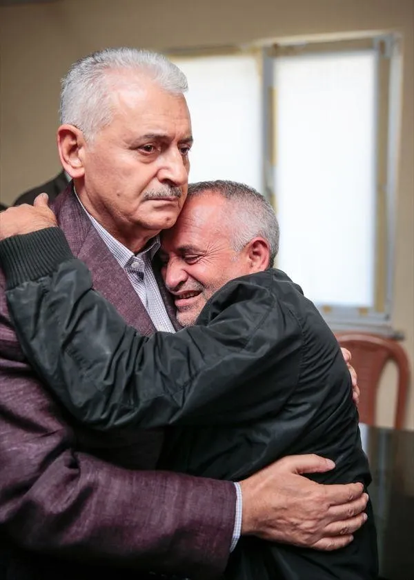 Başbakan, Helin Palandöken'in ailesini ziyaret etti-2