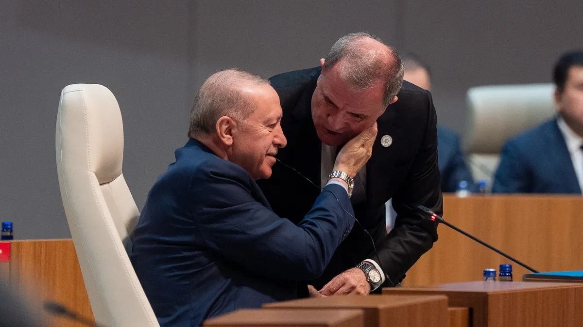 Türkiye ve Azerbaycan arasında ayrılık yok: Başkan Erdoğan ve Ceyhun Bayramov arasında samimi kare!