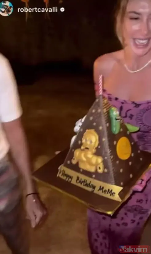 Şeyma Subaşı'nın eşi Meedo'ya yaptığı pasta diller düştü "Salatalık neden? Ne biçim pasta" Şeyma 'Muhteşem kocasına' yaptı yapacağını - 11