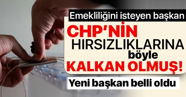 Emekliliğini isteyen başkan usulsüzlüğü örtmeye çalışmış
