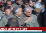Kandil CHP'ye oy istedi