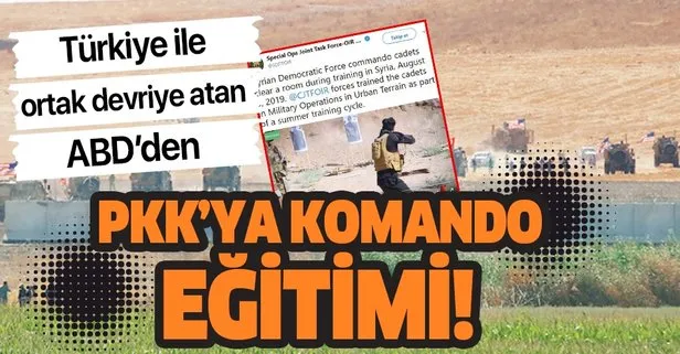ABD'den PKK'ya komando eğitimi!