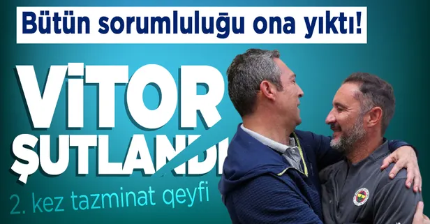 Fenerbahçe Vitor Pereira'yı kovdu