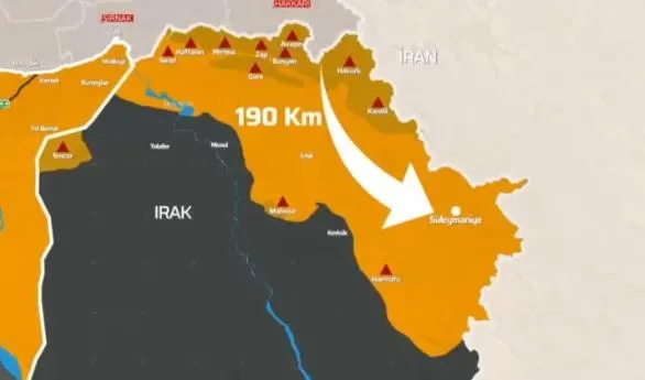 Son dakika: Süleymaniye'de PKK/YPG'li teröristlerin aracı SİHA ile vuruldu 4 PKK'lı öldürüldü-2