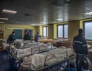 Bergamo’daki hastane ilk kez görüntülendi