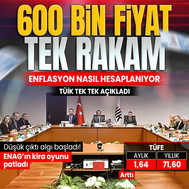 TÜİK Başkanı Erhan Çetinkayadan flaş enflasyon açıklaması: Dünyada nasıl hesaplanıyorsa Türkiyede de öyle hesaplanıyor