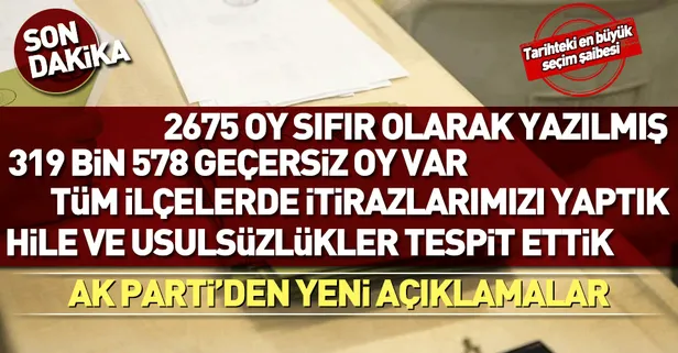 AK Parti'den yerel seçimlerle ilgili önemli açıklama