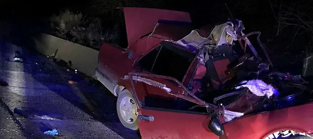 Malatya’da feci kaza!