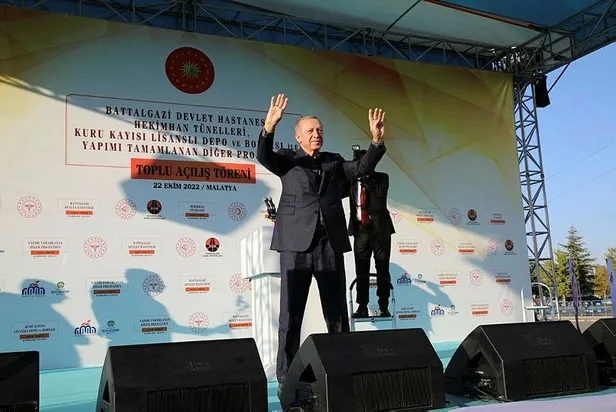 Başkan Erdoğan'dan Malatya'da toplu açılış töreninde önemli açıklamalar-7