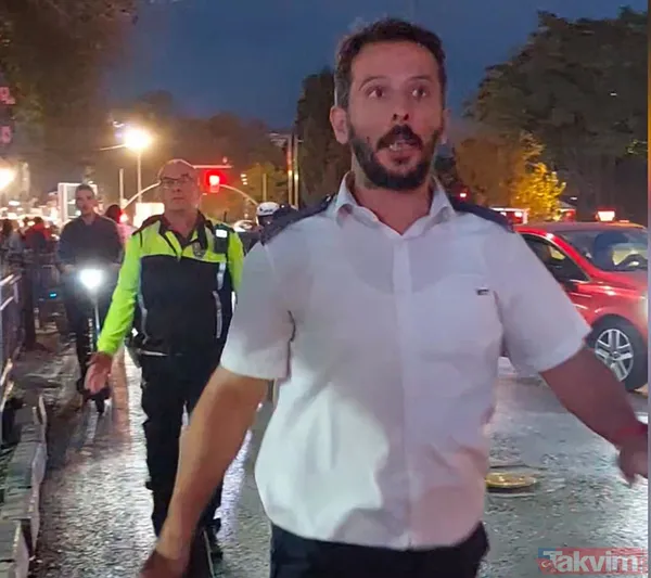 Beşiktaş'ta İETT şoförü yolcuya sinirlenip indi: Polis iknaya çalıştı - 3
