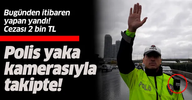 İstanbul trafiğinde çakarlı araç denetimi! Bugün başladı