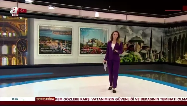 PTT'den 'Ayasofya Camii' için özel pul!
