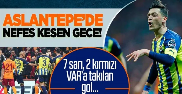 Nefes kesen derbi Fenerbahçe’nin! Galatasaray 1-2 Fenerbahçe MAÇ SONUCU - ÖZET