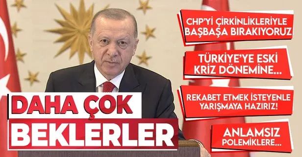 Son dakika: Başkan Recep Tayyip Erdoğan'dan önemli açıklamalar!