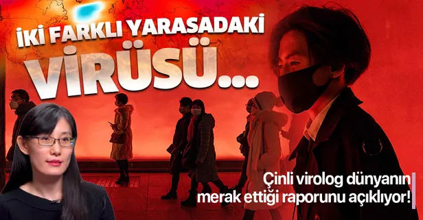 Çinli virolog Dr. Li-Meng Yan ilk kez açıkladı: İki farklı yarasadan alınan koronavirüs...